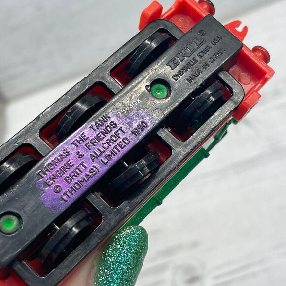 Thomas & Friends Vintage Ertl GWR #8 DUCK Diecast Metal Train Engine 1990 - Picture 5 of 5